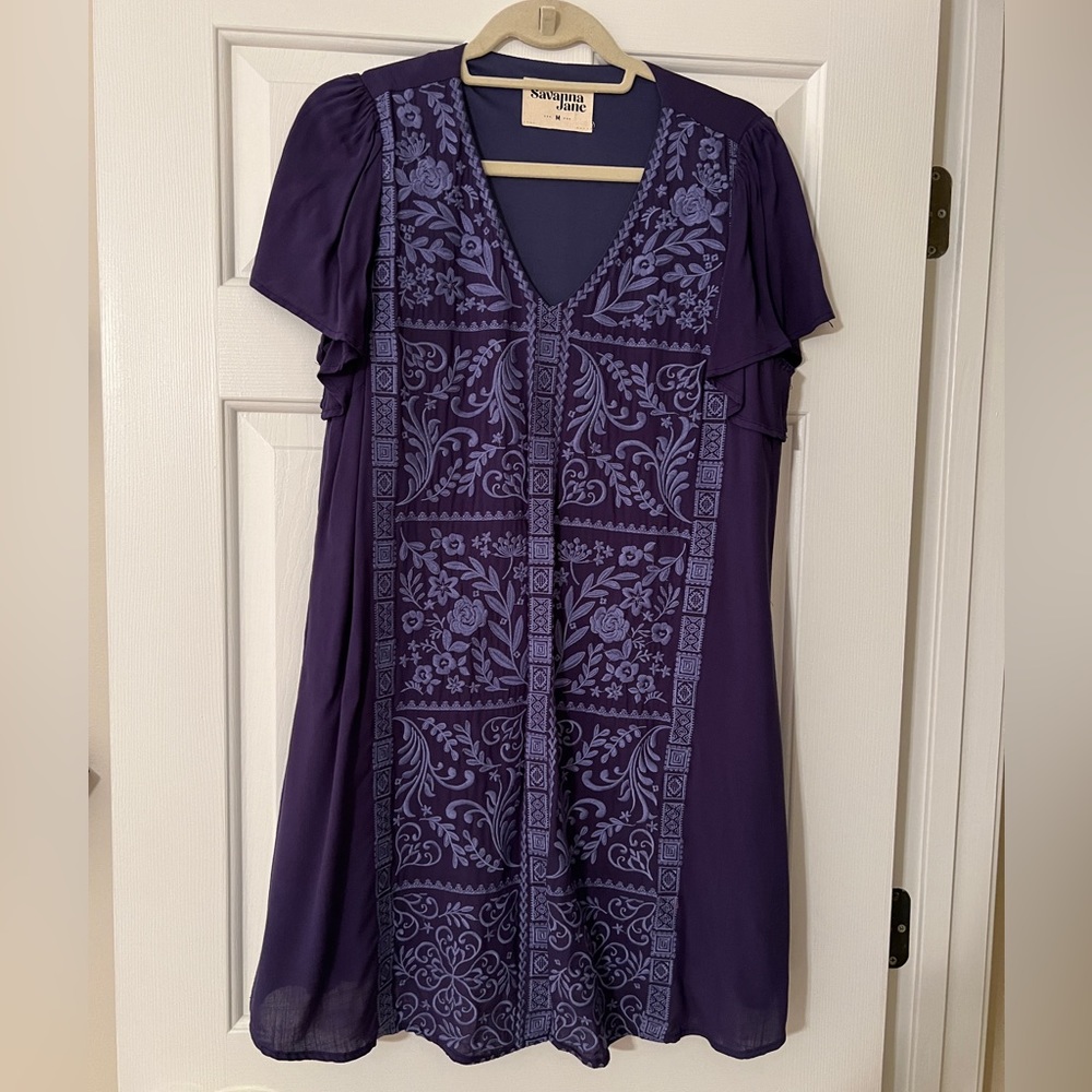 Savanna Jane Purple Dress size M